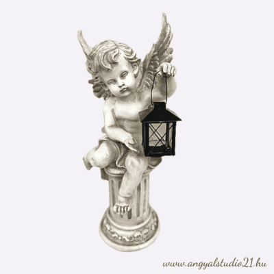 Angyal Mécsestartóval 50cm