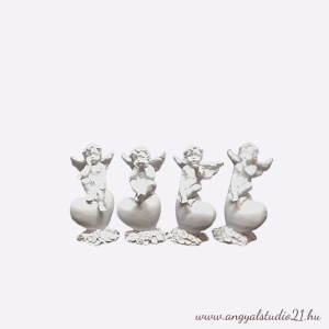 Angyal szíven ülő 8,5cm