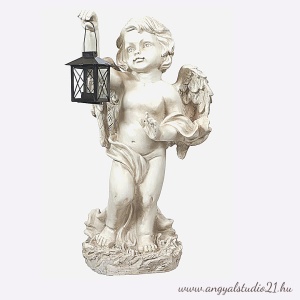 Angyal mécsessel 51cm