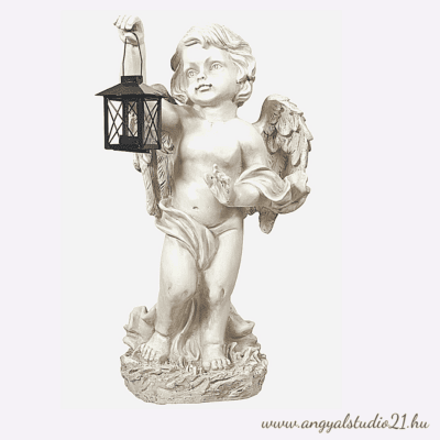 Angyal mécsessel 51cm
