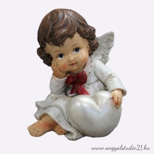 Angyal szivecskével 5 cm