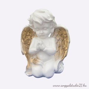 Térdelő angyal- 15 cm