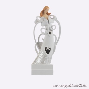 Angyal Led világítással- 20 cm