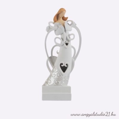 Angyal Led világítással- 20 cm