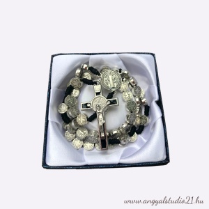 Rózsafüzér- Szent Benedek érmékkel