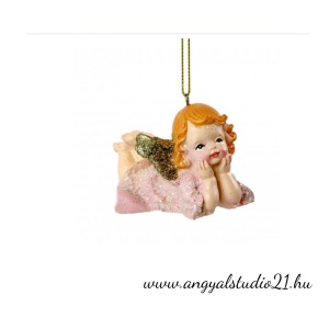 Angyal ròzsaszín 7,5cm